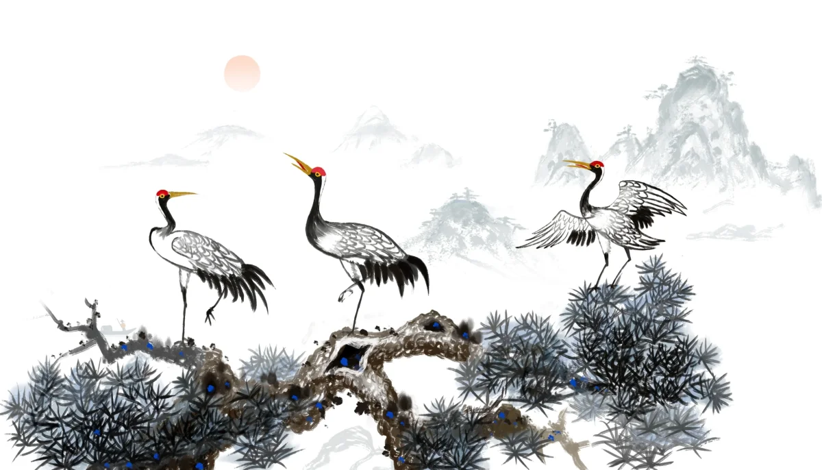 Papier peint Oiseaux dans les montagnes - Saldi Straordinari – Offerte Speciali Disponibili Adesso - cassandre papier montagne
