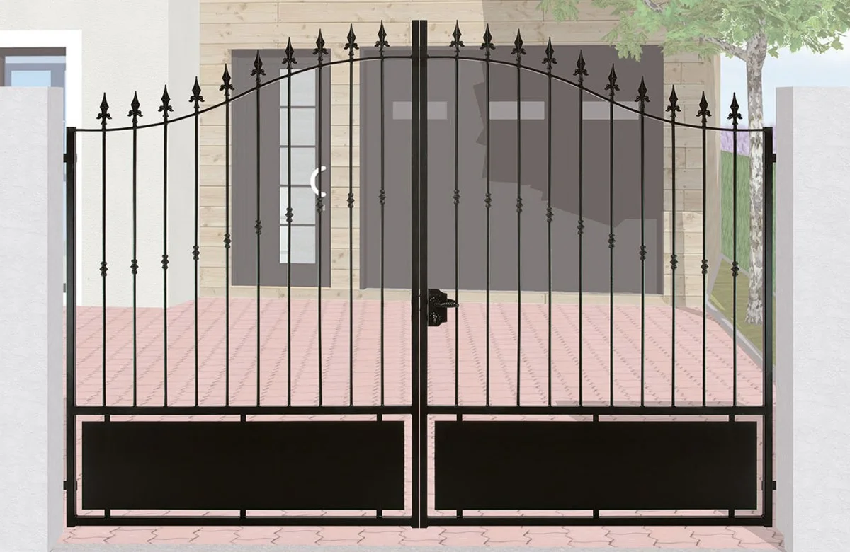 Portail en fer forgé ouvrant Vincent - Saldi Straordinari – Offerte Speciali Disponibili Adesso Portails en fer forgé: Portail en Fer | Fabrications en fer forgé - pag. 7