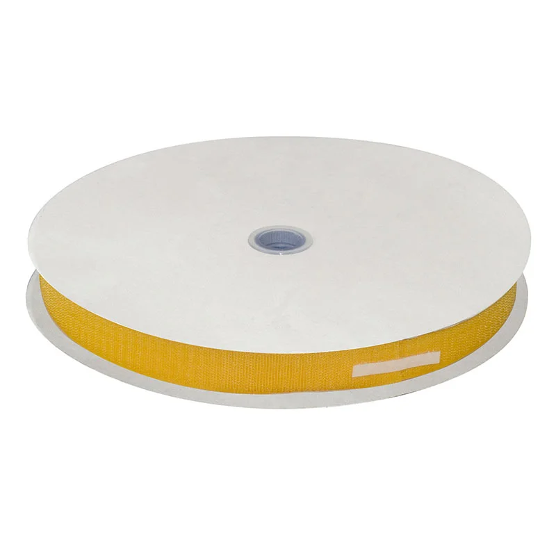 Auto-agrippant à coudre – jaune orangé – Distrimesure 38mm x 25m – crochet - Saldi Straordinari – Offerte Speciali Disponibili Adesso