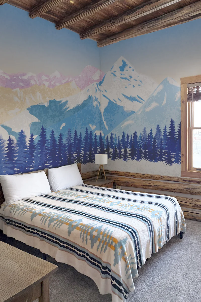 N°681 – Papier Peint – Vue sur le Mont Blanc - Saldi Straordinari – ICI Offerte Speciali Disponibili Adesso