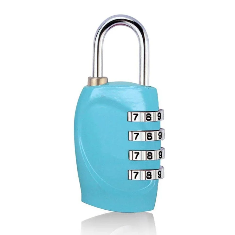 Cadenas Valise à Code 4 Chiffres Bleu - Univers maison et accessoires utiles pour une vie simplifiée - code césar code chiffre vie