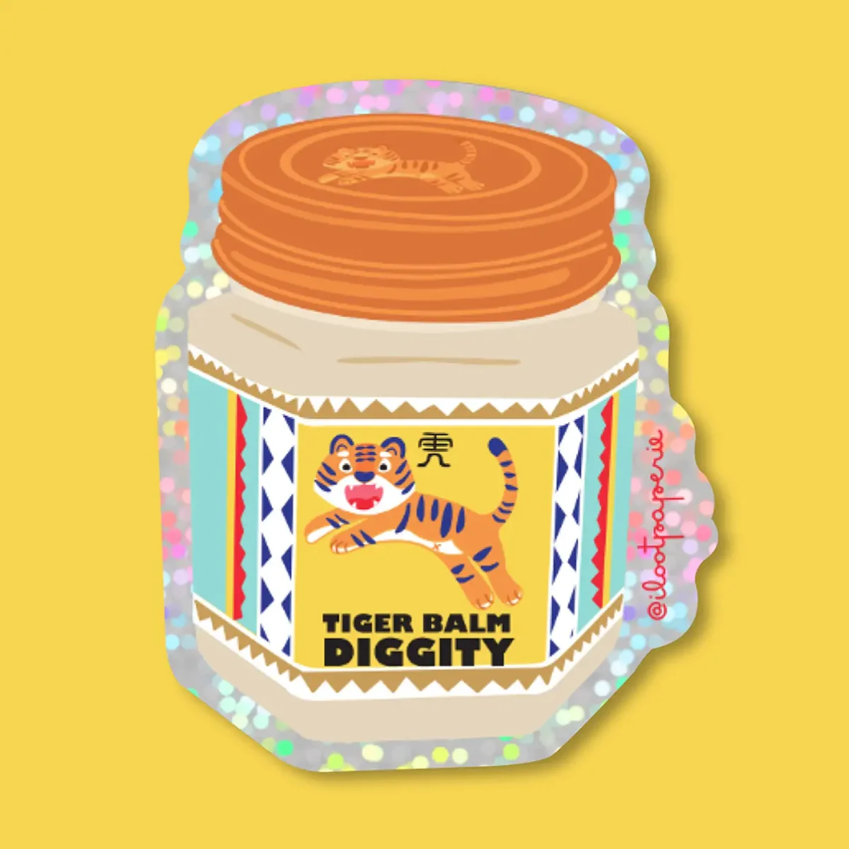 Sticker design Baume du Tigre - Organisation de la maison avec des solutions de rangement