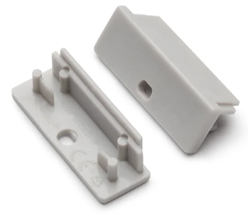Terminaison WIDE24 gris + passage de câble (set de 2) - Saldi Straordinari – Offerte Speciali Disponibili Adesso Passe-câble/Passage de câble/Passe-Fil avec Brosse pour Bureau, Table &  Plan de Travail | Set de 2 Diamètre : 80 mm | Leroy Merlin