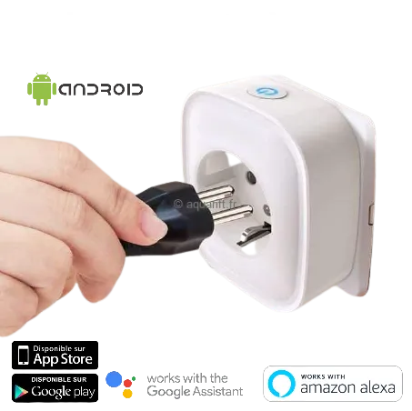 Prise programmable connectée Wifi compatible Amazon Alexa Google Home - ​Drones Professionnels & Grand Public | Boutique Française​ - {'count': 1, 'name': 'X8'}