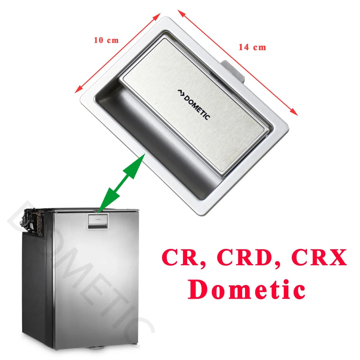 Dometic, poignée complete CR-0110, CR1140, CRD0050, CRD-0050, CRD1050, CRX0050, CRX0065, CRX0065D, CRX0080, CRX0110, CRX1050, CRX1065, CRX1065D, CRX1080, CRX1110, CRX1140 - Accessoires Outdoor pour Plus de Liberté de Mouvement - {'count': 1, 'name': 'ST'}