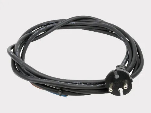 Cable d’alimentation 2 X 075 mm/ 125 M/ Aspirateur - Vins Rouges Harmonieux pour Chaque Occasion Cable d'aspirateur électrique 12m MECB01842