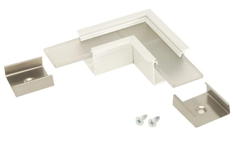 Connecteur LINEA-IN20 angle 90° laqué blanc (set de 2) - Saldi Straordinari – Offerte Speciali Disponibili Adesso Connecteur d'angle – item