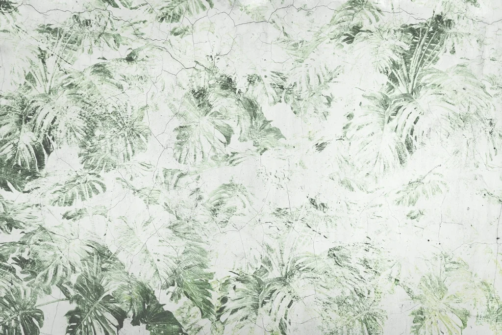 Papier peint Motif végétal usé - Saldi Straordinari – Offerte Speciali Disponibili Adesso Papier Fantaisie 100% Coton - VERSAILLES Rouge/Or