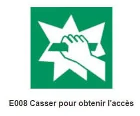 Signalétique casser pour obtenir l’accès - Saldi couleurs Straordinari – Offerte Speciali Disponibili Adesso