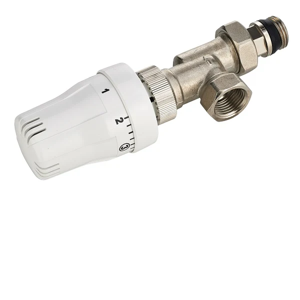 Robinet Thermostatique Equerre Inversé de Radiateur - Accessoires Outdoor pour colonnettes Plus de Liberté de Mouvement
