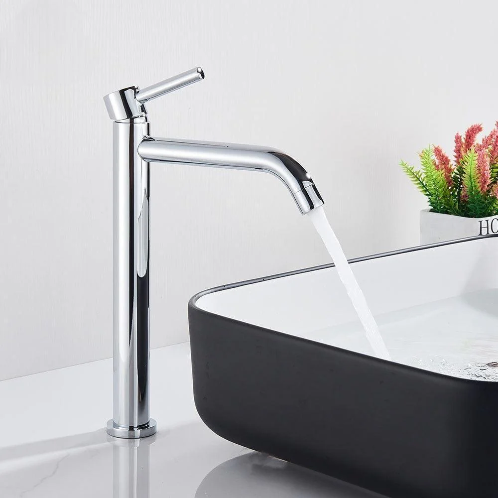 Mitigeur Lavabo Bec en Cascade | Éclat Brillant - E-shop mondial – Produits durables, modernes et accessibles partout - Robinet noir