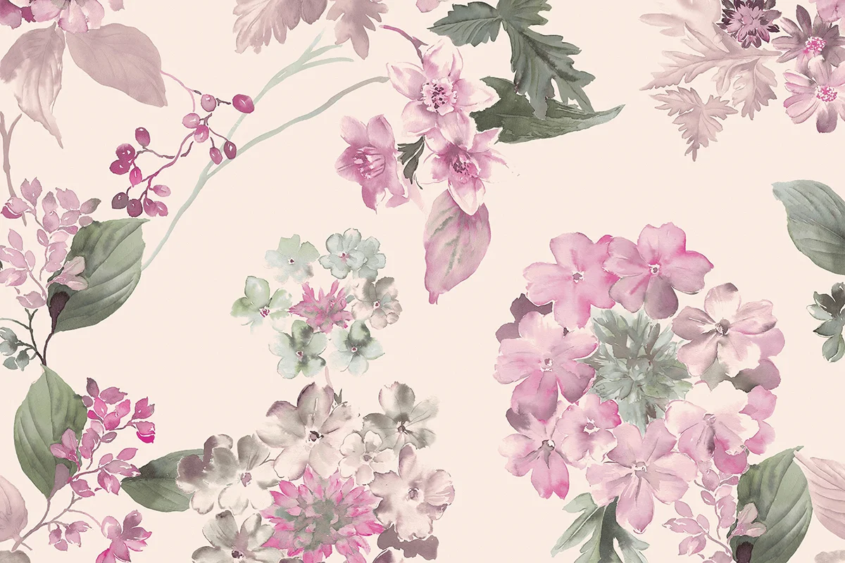 Papier peint Paradis fleuri - Saldi Straordinari – Offerte Speciali Disponibili Adesso - texture papier