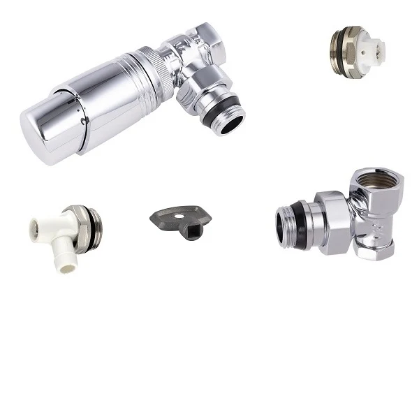 Kit Complet Radiateur Thermostatique Chrome Accessoires Outdoor Liberté Mouvement