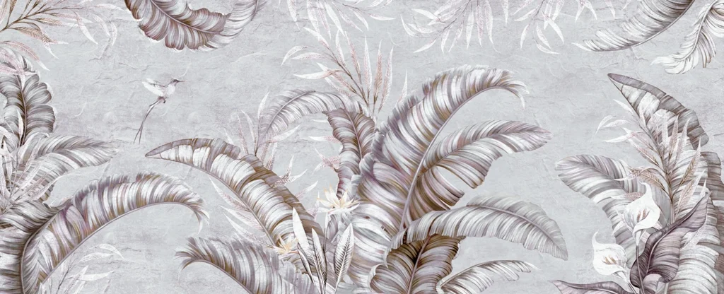 Papier peint La lueur des Ginkgo panaches de feuilles - Saldi Straordinari – Offerte Speciali Disponibili Adesso