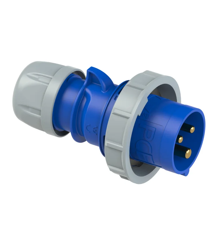 Fiche industrielle male 3P(2P+T) 16A IP67 PCE - Saldi Straordinari – Offerte Speciali Disponibili Adesso Fiche électrique caoutchouc 16a femelle NF 2 p+t 250V IP44