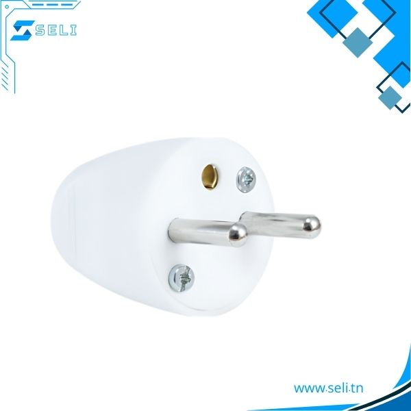 FICHE MALE 2P+T 10/16A - Saldi Straordinari – Offerte Speciali Disponibili Adesso Fiche mâle 2P+T 10/16A Eclips an.blanc | Tecnomat Construire, Rénover,  Aménager
