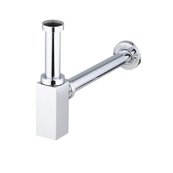 Siphon de lavabo carré en laiton Espace - Accessoires Outdoor pour Plus de Liberté de Mouvement