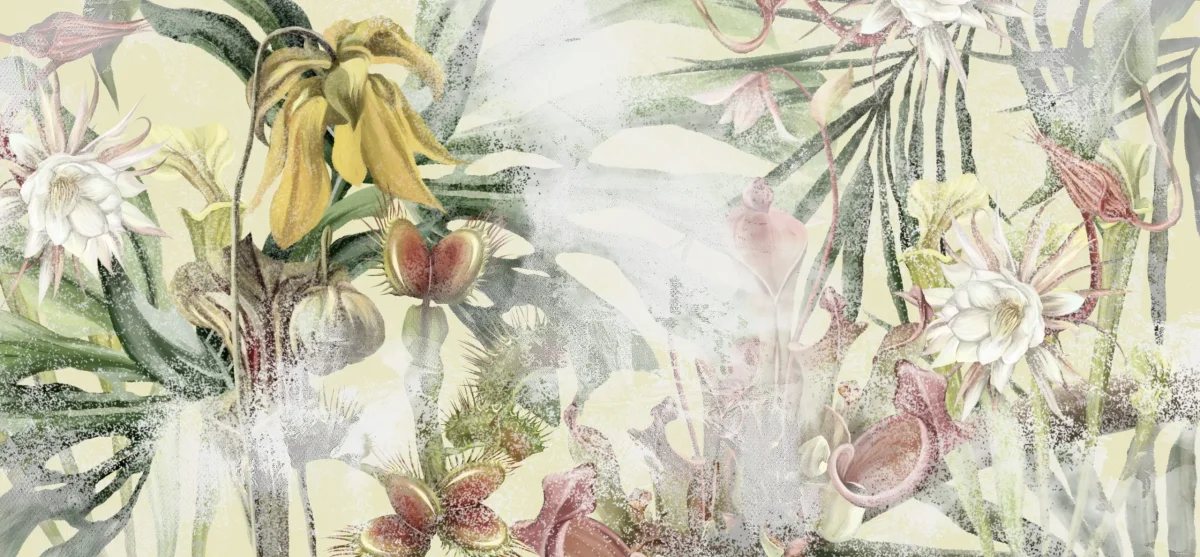Papier peint Plantes exotiques - Saldi Straordinari – Offerte Speciali Disponibili Adesso Cet artiste fabrique des plantes en papier plus vraies que nature