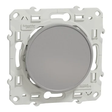 OBTURATEUR ALUMINIUM À VIS ODACE S530666 SCHNEIDER - Saldi Straordinari – Offerte Speciali Disponibili Adesso Odace sortie de câble - anthracite - fixation par vis