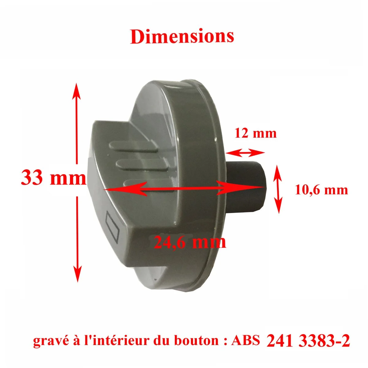 Bouton rotatif thermostat différentes couleurs des RM5310, RM5330, RM5380 Dometic - Accessoires Outdoor pour Plus de Liberté choix de Mouvement
