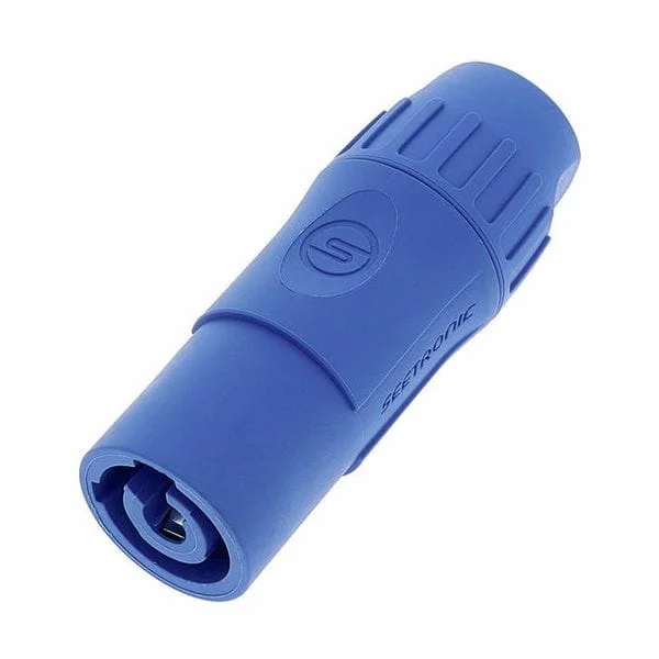 Connettore Volante Femmina SAC3MCA Power Twist in PVC Blu - Éclairage de qualité Decorazione avec frais de port offerts