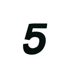 Numéro de porte 5 (noir) - Saldi Straordinari – Offerte Moderne Speciali Disponibili Adesso