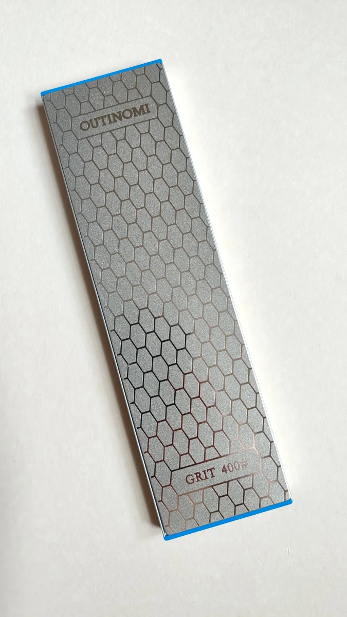 Plaque d'affûtage diamantée grain 150/400 OUTINOMI - Accessoires Outdoor pour Plus de Liberté de Mouvement - {'count': 1, 'name': 'Pro'}