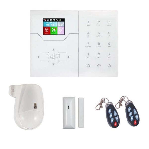 Focus Kit Alarme GSM WiFi VGT Fil 038 Filiaire Écran Tactile Sirène Extérieure Saldi Straordinari Offerte Speciali Disponibili Adesso