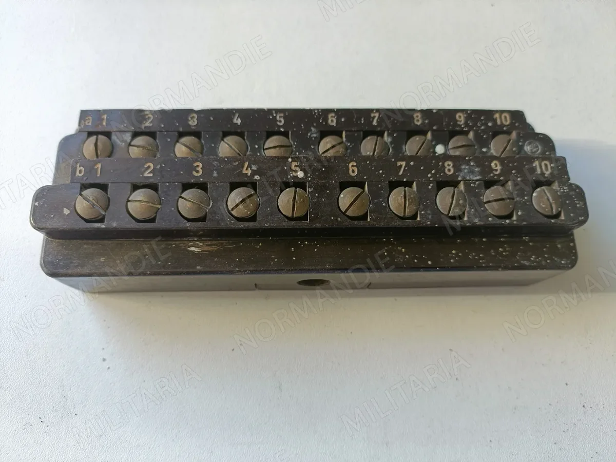 RACCORD TELEPHONIQUE ALLEMAND WW2 Éclairage qualité frais port offerts