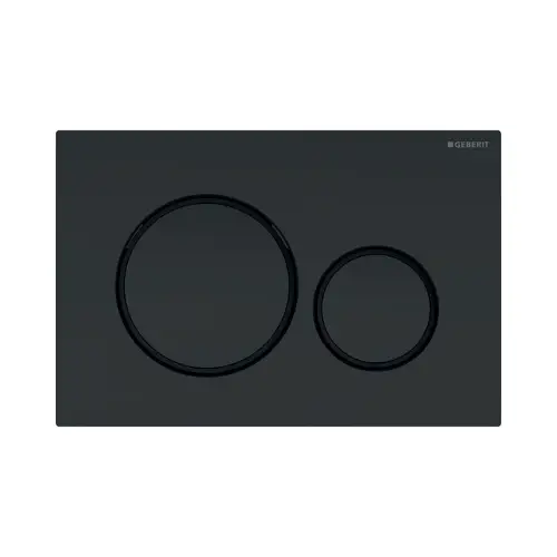 Plaque SIGMA20 NOIR NOIR MART Geberit Saldi Straordinari Offerte Speciali Disponibili Adesso
