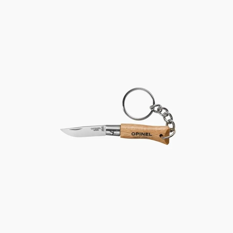 Porte-clés Opinel n°02 hêtre – Opinel - Édition Limitée – L’Art de la Table Française en Promotion ! Porte-Clés N°02 Cyan | Opinel France