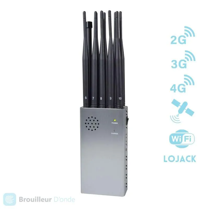 Brouilleur Smartphone Bloquer 4G/3G/2G, LOJACK, GPS, WiFi sur 20 Mètres - ​Drones Professionnels & Grand Public | Boutique Française​ AMP - 100, GM Tube-Based Rate Meter