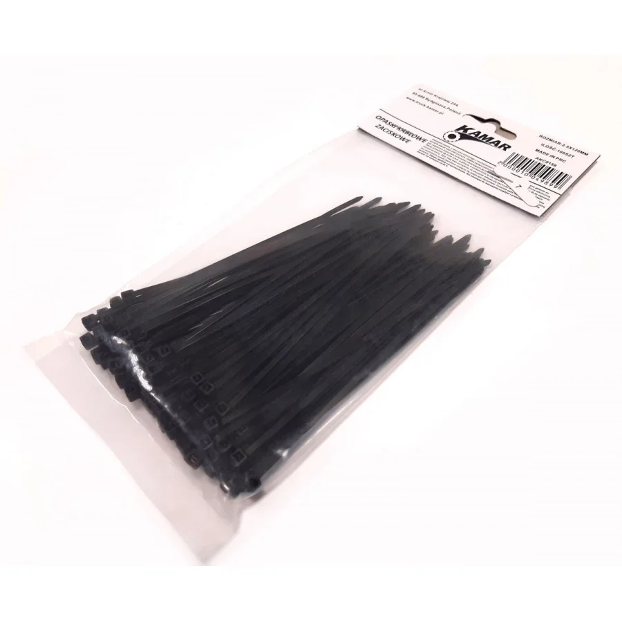 Lot de 100 pièces d’attaches câble 4,80 mm x 25 cm - Accessoires Outdoor pour Plus de Liberté de Mouvement Kit douchette WC noir mat acier inox pulvérisateur haute pression |  stockinger.com