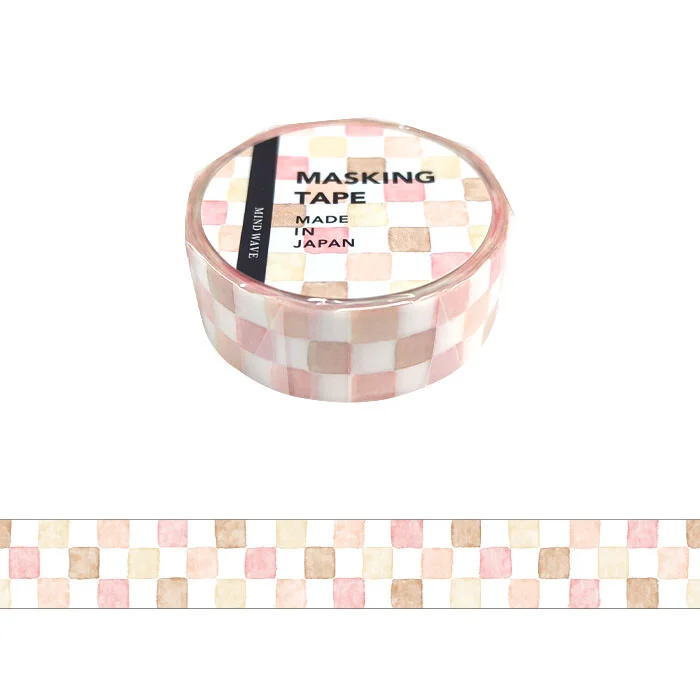 Masking Tape Check Nude - Organisation de la maison avec des solutions de rangement 30 idées pour bien organiser sa maison et récupérer de l'espace | GQ France