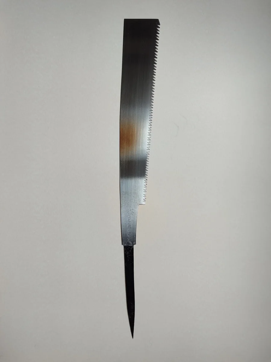 Très grande scie japonaise forgée "Temagorii-nokogiri" 450mm "Unokichi" - Accessoires Outdoor pour Plus de Liberté de degrés Mouvement