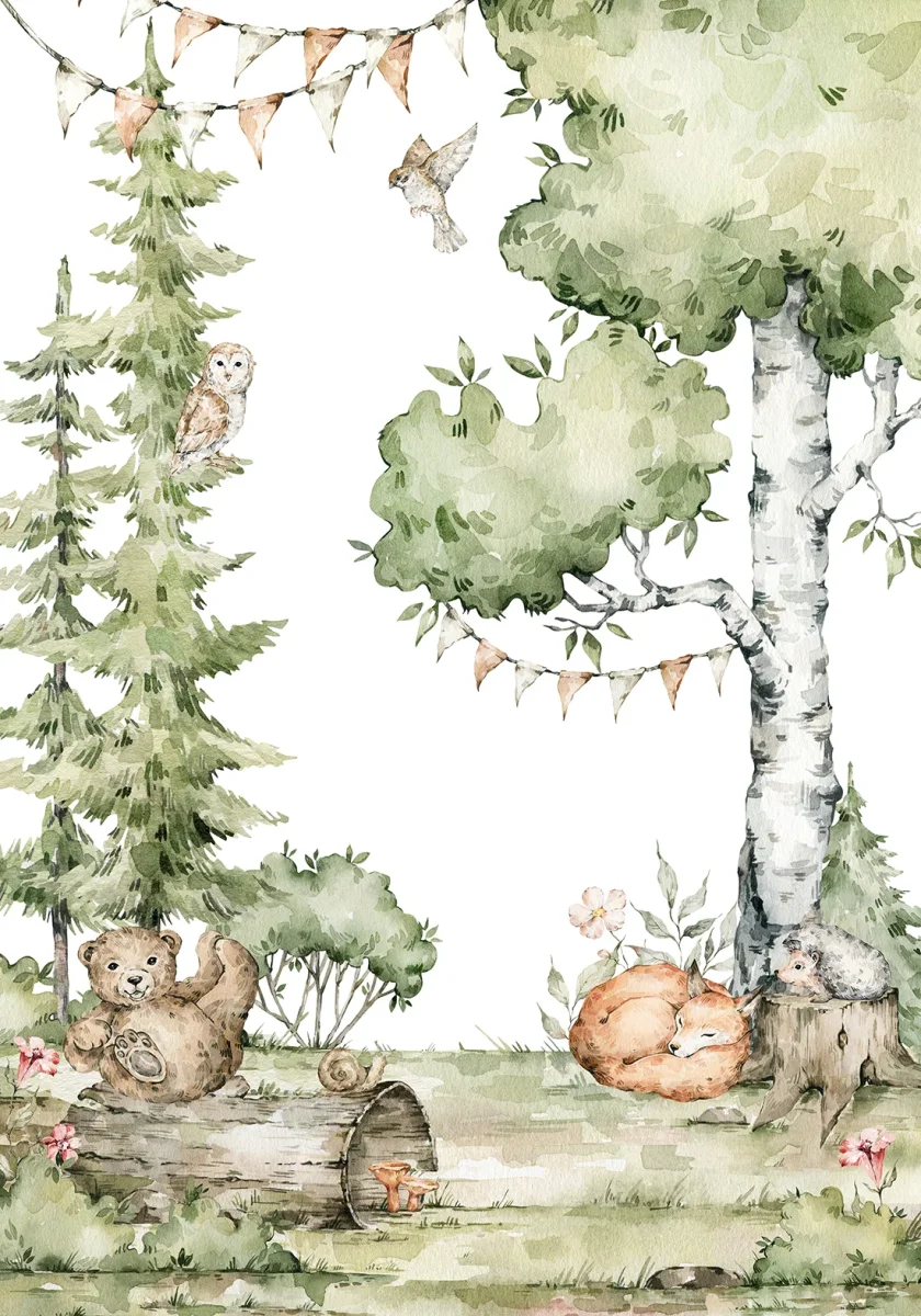 Papier peint Repos en forêt - Saldi Straordinari – Offerte Speciali Disponibili Adesso Papier peint forêt | Cerf majestueux — LePapierPeint