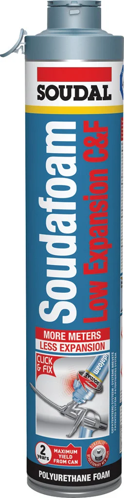 Mousse polyuréthane pistolable basse expansion Soudal ​Drones Professionnels Grand Public Boutique Française