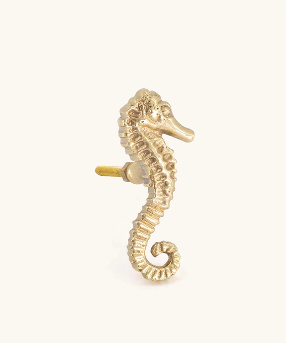Pippa Seahorse Knob Left Accessoires pratiques maison intérieur fonctionnel