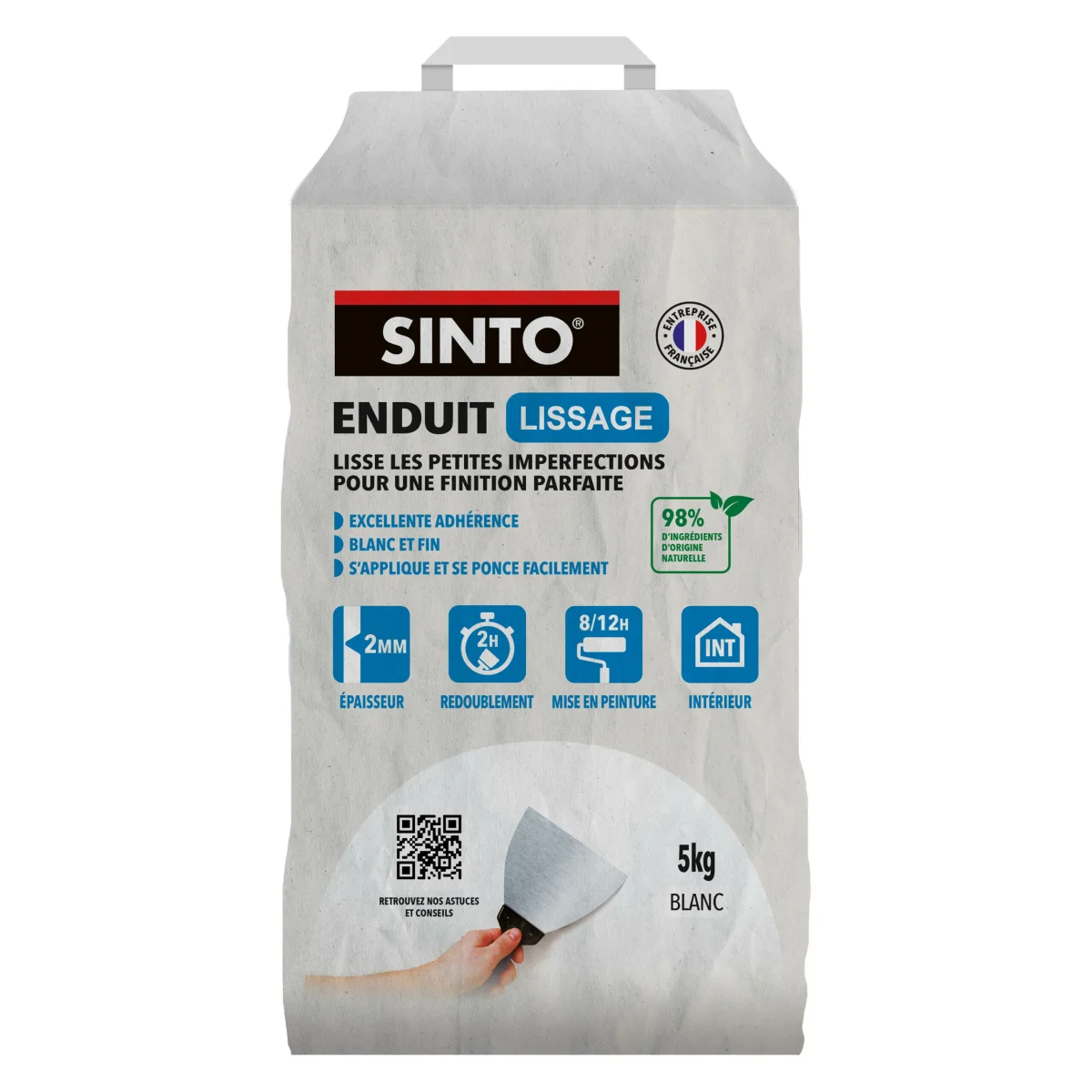ENDUIT LISSAGE POUDRE Kilo 5kg Blanc - Saldi Straordinari – Offerte Speciali Disponibili Adesso