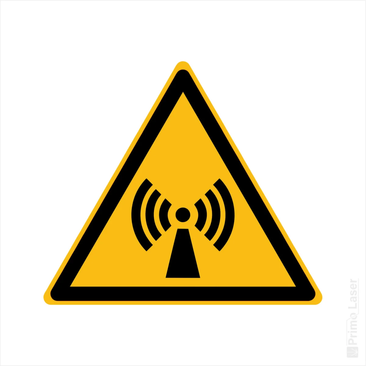 Signalétique Danger – Radiations non ionisantes W005 - Vins Rouges Harmonieux pour Chaque Occasion Panneau
