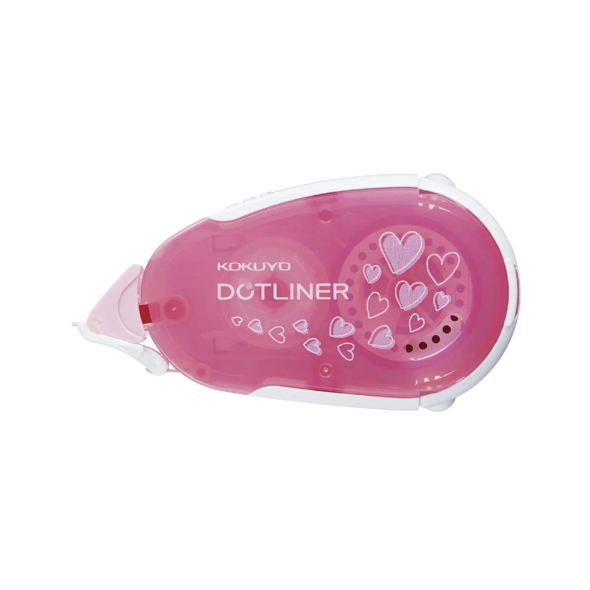 Roller de Colle Dotliner Motif Coeurs - Organisation de la maison avec des solutions de rangement - {'count': 2, 'name': 'Rouge'}