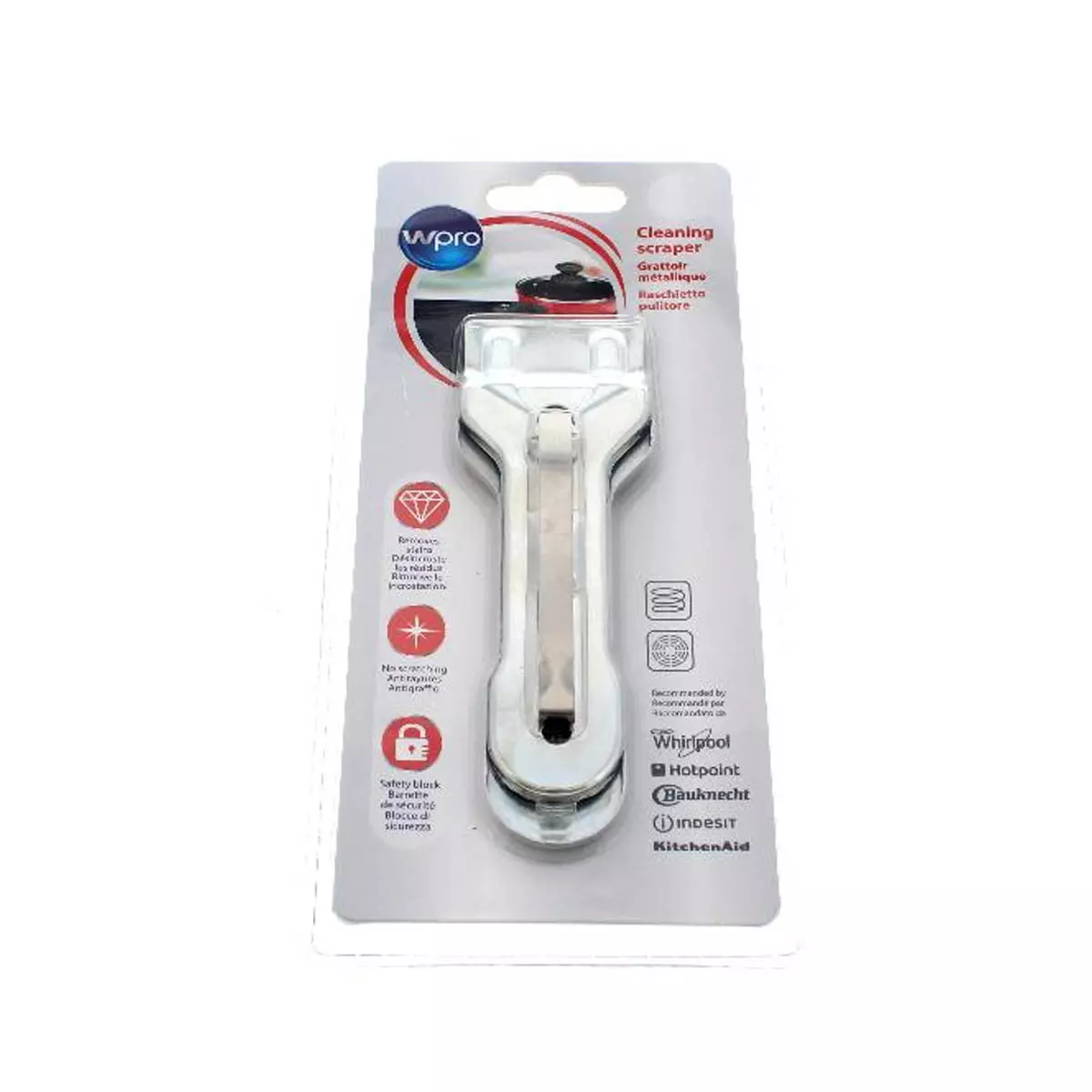 Raclette pour Plaque de Cuisson Wpro - Accessoires Électroménagers en Promotion : Tout pour Votre Maison à Moins Cher ! Ensemble à raclette réversible 8 personnes - Boutique RICARDO