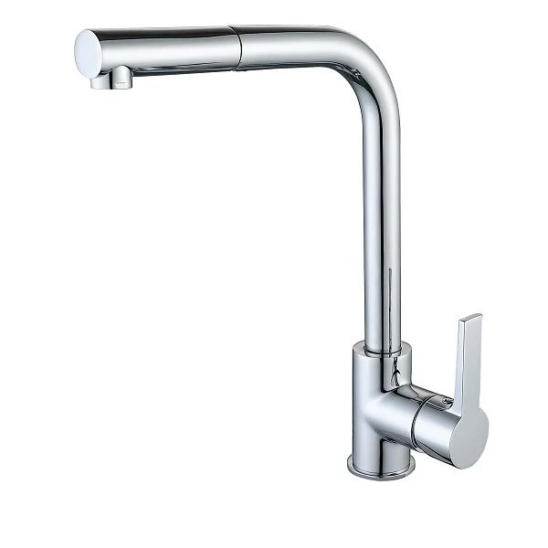 Mitigeur évier à douchette GANGE - Accessoires Outdoor pour Plus de Liberté de Mouvement Robinet mitigeur cuisine avec douchette extractible col de cygne chromé •  Livraison offerte – Le Mitigeur