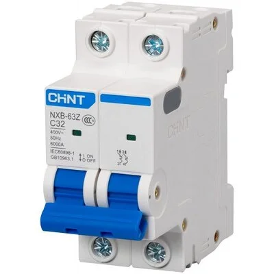 DISJONCTEUR 6kA 2P C-20A 2M SÉRIE NXB-63 814093 CHINT - Saldi Straordinari – Offerte Speciali Disponibili Adesso Eaton - Cutler Hammer FAZ-C20/2 Miniature Circuit Breakers, T/M, UL1077,  Toggle, C Curve, 2P,