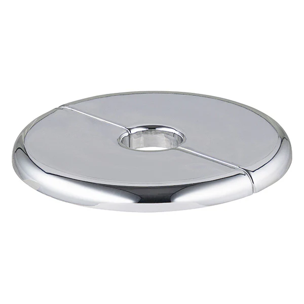 Rosace ronde a agrafes chromé (x2) - Accessoires Outdoor pour Plus de Liberté de Mouvement Rosace condamnation vieil or x2 - LINEA BERTOMANI - Mr.Bricolage