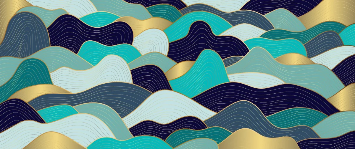 Papier peint Vagues vectorielles - Saldi Straordinari – Offerte Speciali Disponibili Adesso Whalepaper | Papier peint - Vague Graphique