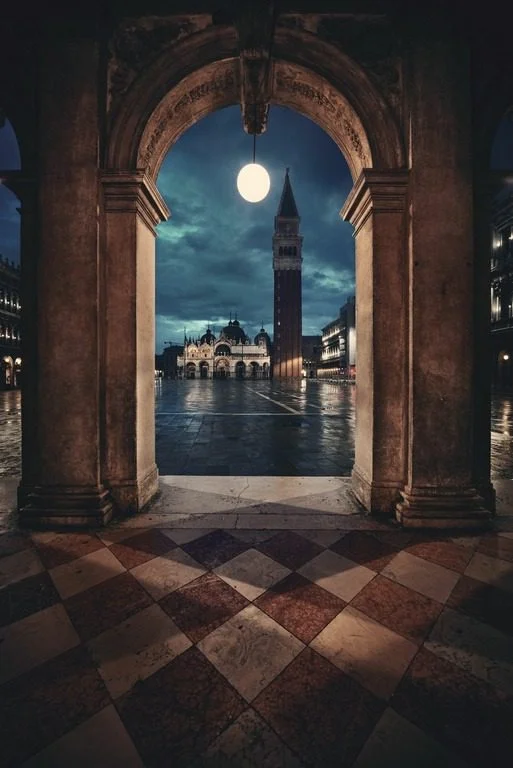 Peinture murale San Marco nuit - Saldi base Straordinari – Offerte Speciali Disponibili Adesso