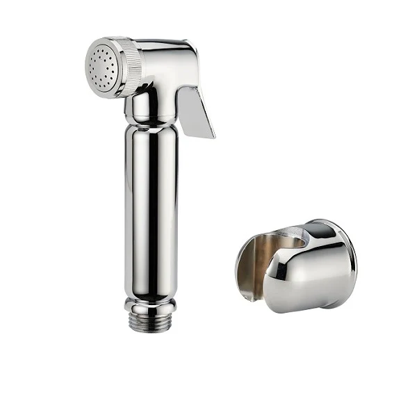 Douchette Shut-Off Laiton Confort + Support Mural - Accessoires Outdoor pour Plus de Liberté de Mouvement Support douchette mural: au meilleur prix | Tecnomat Construire, Rénover,  Aménager