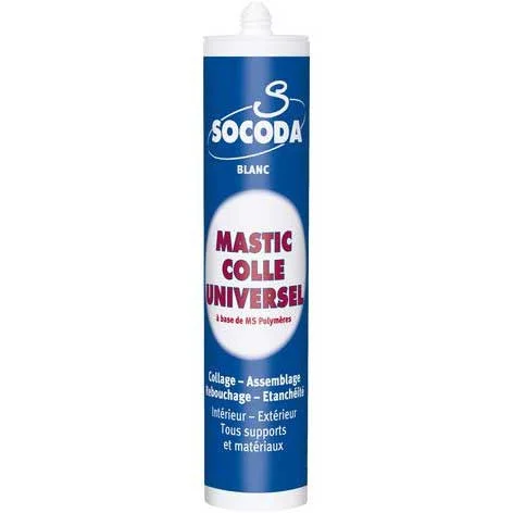 Mastic Silicone spécial sanitaires Blanc Socoda ​Drones Professionnels Grand Public Boutique Française