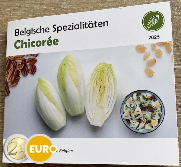 Serie de euro BU FDC Bélgica 2025 Endibia – WMF - Vins Rouges Harmonieux pour Chaque Occasion - {'count': 1, 'name': 'Cellar'}